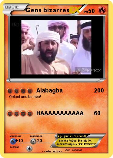 Pokemon Gens bizarres