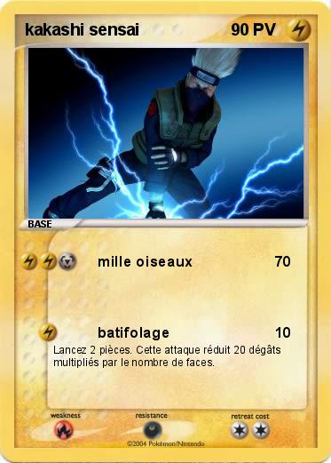 Pokemon kakashi sensai