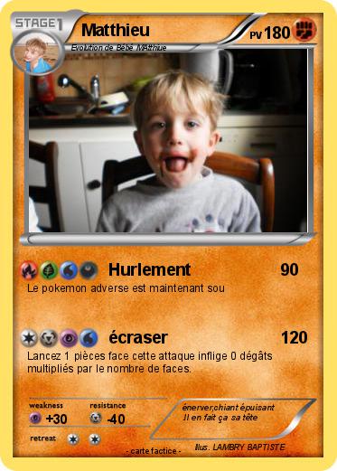 Pokemon Matthieu
