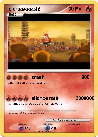 Pokemon le craaaaaash!