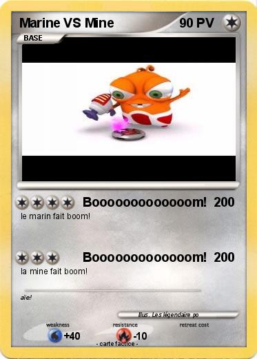 Pokemon Marine VS Mine