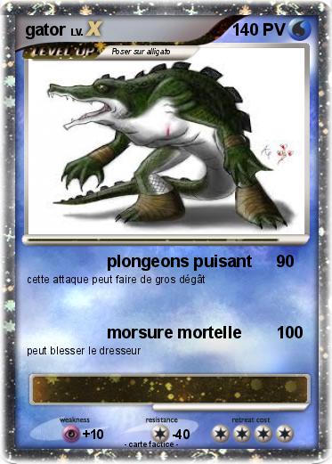 Pokemon gator