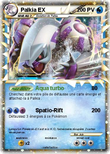 Pokemon Palkia EX