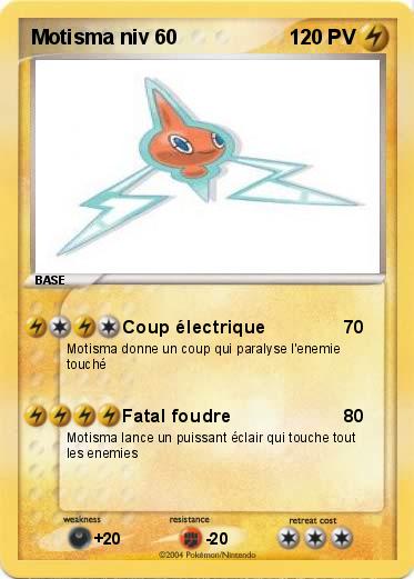 Pokemon Motisma niv 60