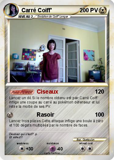 Pokemon Carré Coiff'