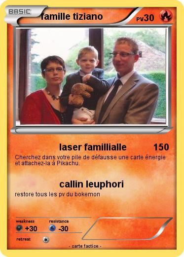 Pokemon famille tiziano