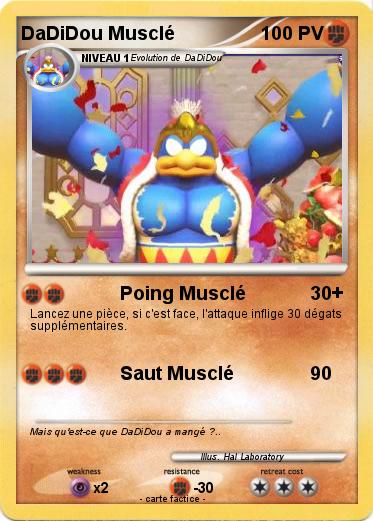 Pokemon DaDiDou Musclé