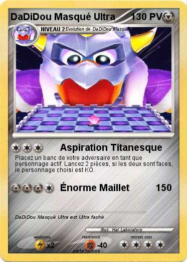 Pokemon DaDiDou Masqué Ultra