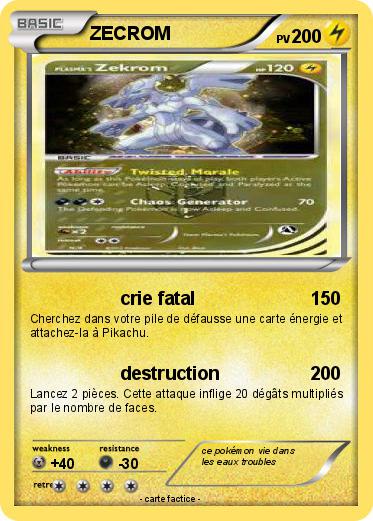 Pokemon ZECROM