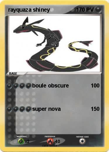 Pokemon rayquaza shiney