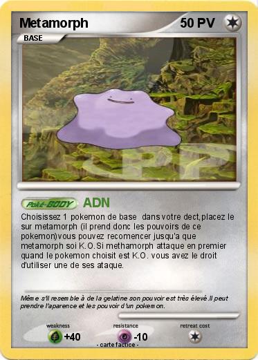 Pokemon Metamorph