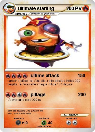Pokemon ultimate starling