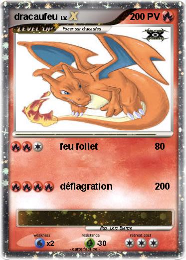 Pokemon dracaufeu