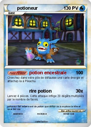 Pokemon potioneur