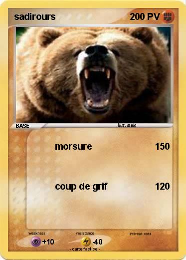 Pokemon sadirours