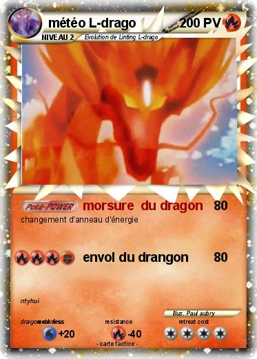 Pokemon météo L-drago