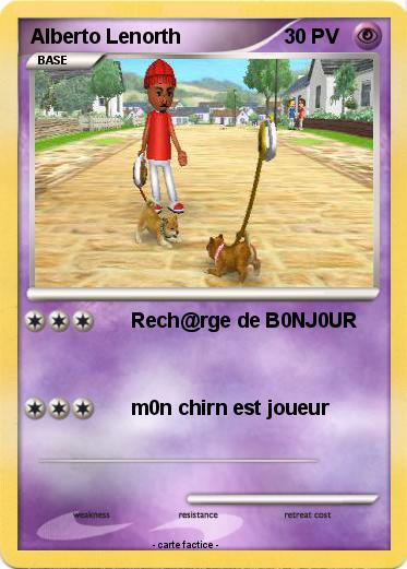 Pokemon Alberto Lenorth