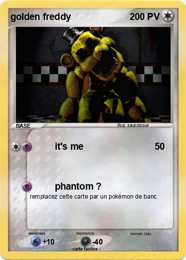 Pokemon golden freddy