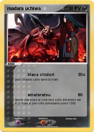 Pokemon madara uchiwa