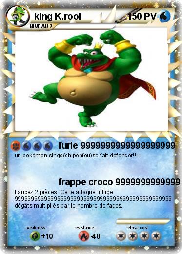 Pokemon king K.rool