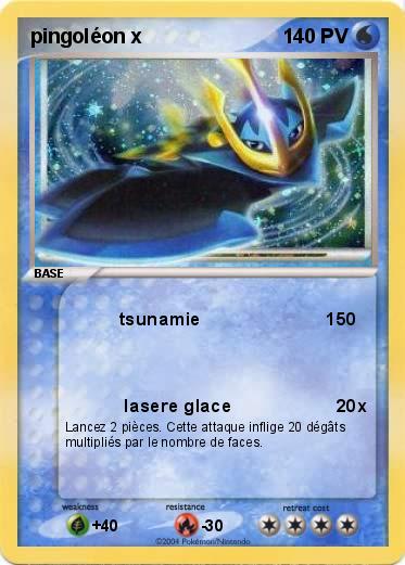 Pokemon pingoléon x 