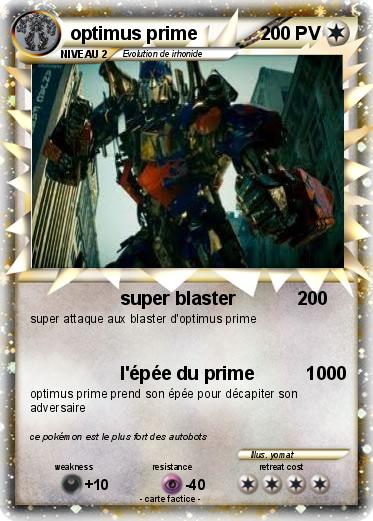 Pokemon optimus prime