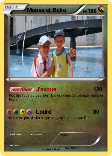 Pokemon Mouss et Beko