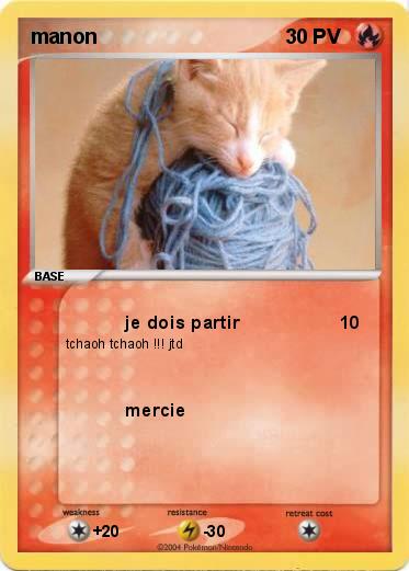 Pokemon manon