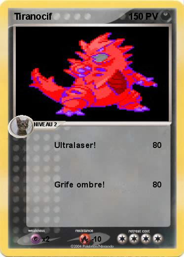Pokemon Tiranocif 