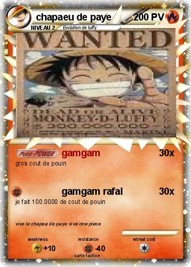 Pokemon chapaeu de paye