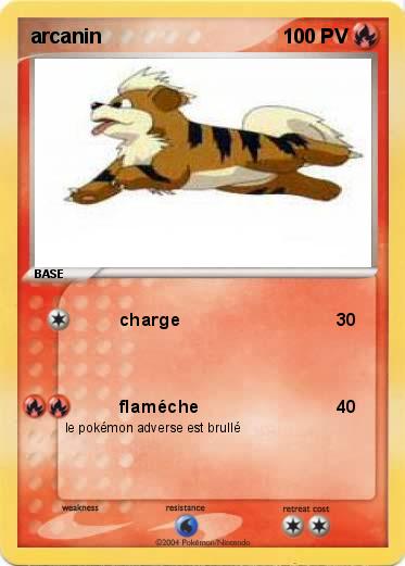 Pokemon arcanin