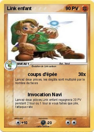Pokemon Link enfant