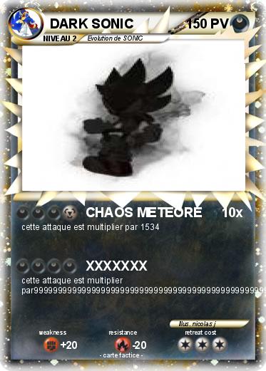 Pokemon DARK SONIC