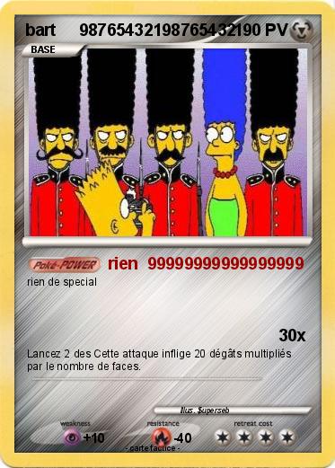 Pokemon bart     98765432198765432