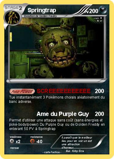 Pokemon Springtrap