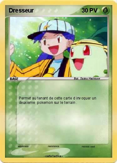 Pokemon Dresseur