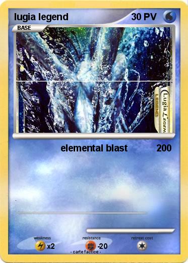 Pokemon lugia legend