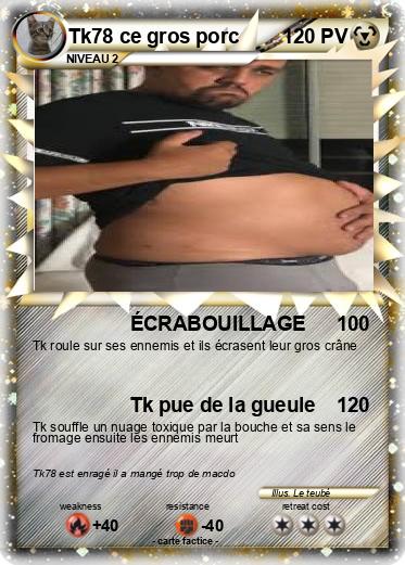 Pokemon Tk78 ce gros porc