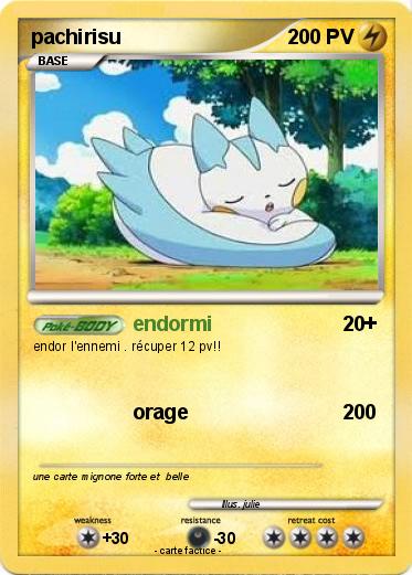 Pokemon pachirisu