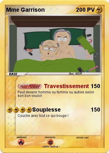 Pokemon Mme Garrison