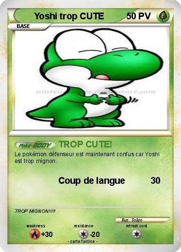 Pokemon Yoshi trop CUTE