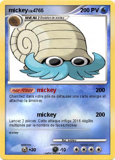 Pokemon mickey