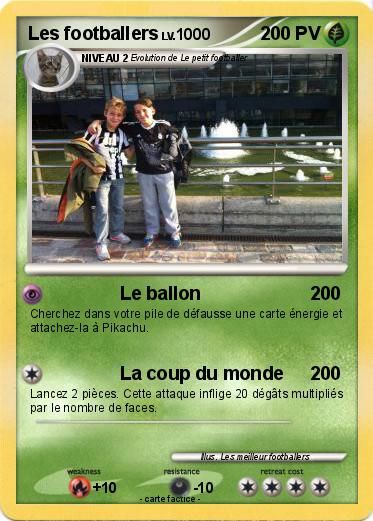 Pokemon Les footballers