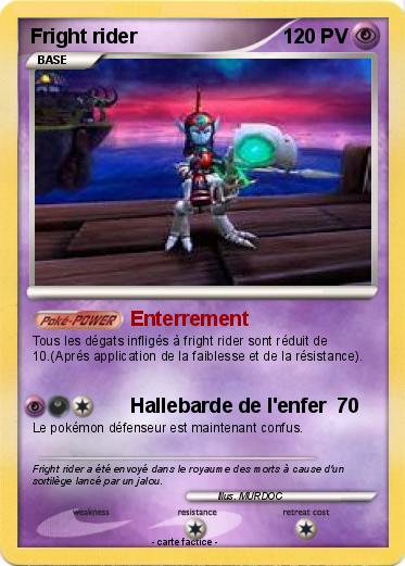 Pokemon Fright rider