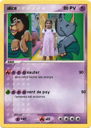 Pokemon alice