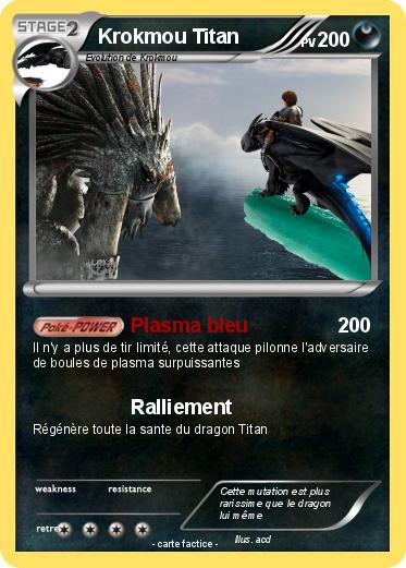 Pokemon Krokmou Titan