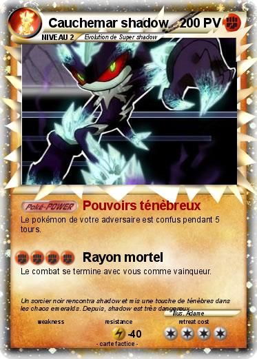 Pokemon Cauchemar shadow
