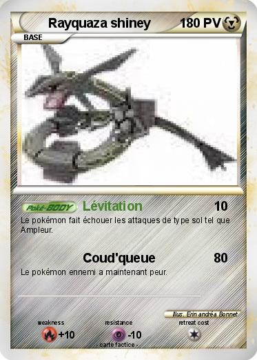 Pokemon Rayquaza shiney
