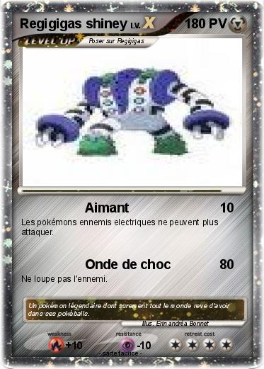 Pokemon Regigigas shiney