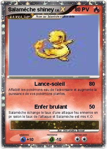 Pokemon Salamèche shiney